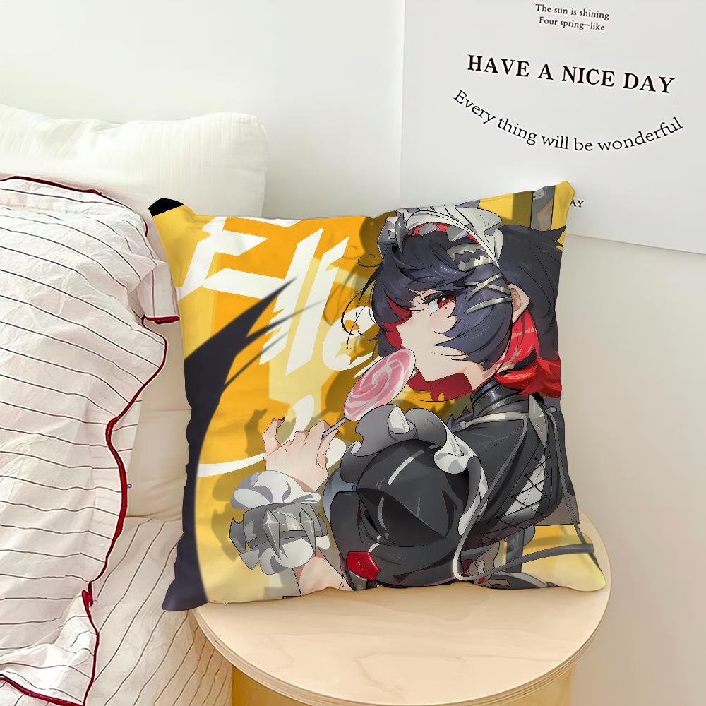 Ellen Joe Pohodlný měkký fanartový povlak na polštář pro ZZZ Pohovka Obývací pokoj Domácí kancelář Jednotný Dekor Ochranné povlaky