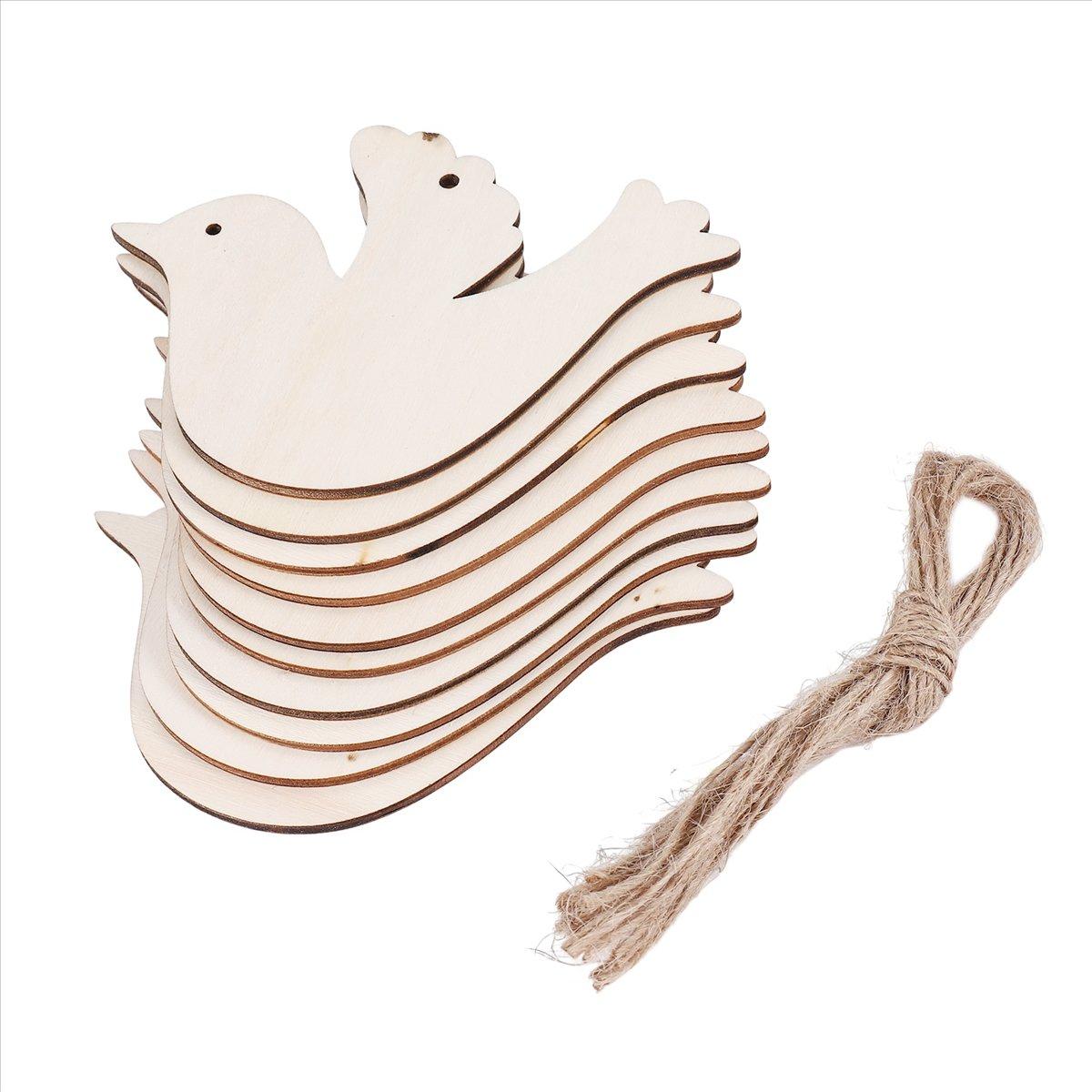 

BHBL 10pcs/set Wooden for Wedding Wish Tree or Ornament China Mainland