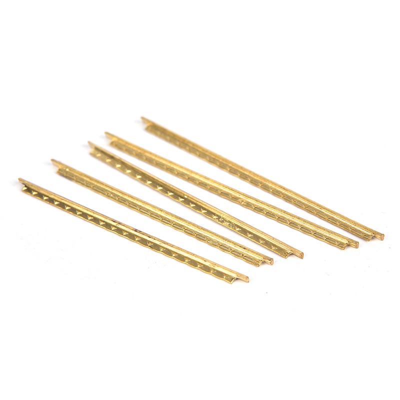 19 stk/sett Fingerbrett Bånd Messing Båndtråd For Bass Akustisk Gitar 2,2 mm