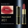 Rossetto Opaco Nude Vellutato Yacai Si all'Acido Ialuronico - Lucidalabbra Non Appiccicoso, Non Sbiadisce per Studenti.