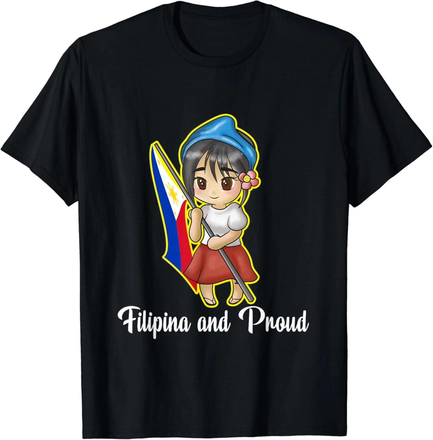 Men s and Women s T-shirts NEW Philippines Pinay Filipina Pride Strong Proud Woman Girl Best T-Shirt S-3XL XXL