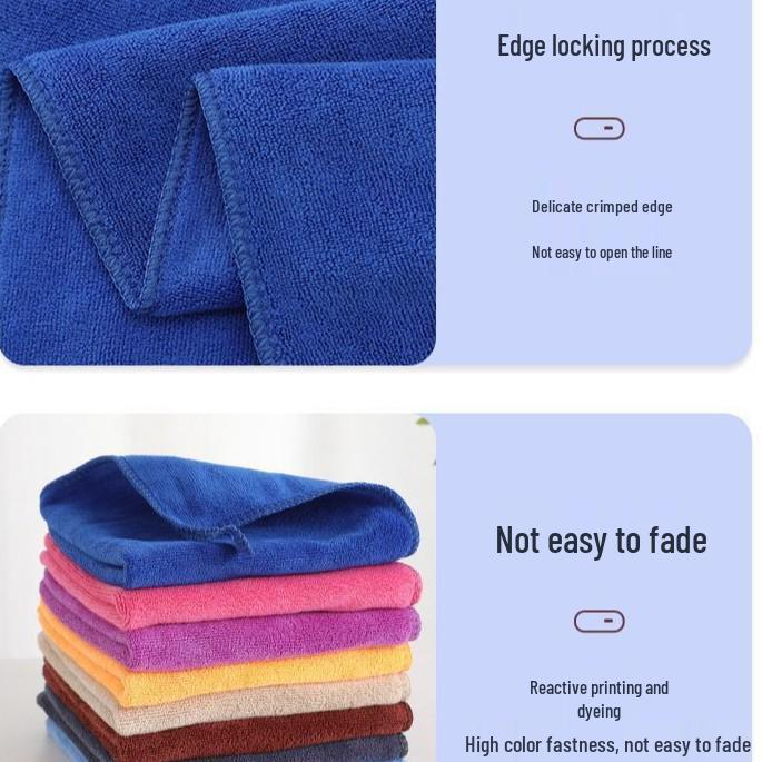 Nano Microfiber Absorbent Barber & Beauty Towel - Lint-Free Hair Drying & Face Washing