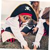 [ZHER-LU] Pirate Hat Halloween Tricorner Hat (1 Piece)