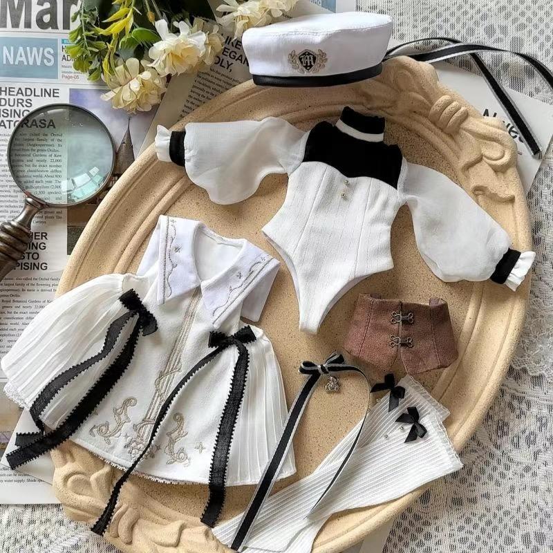 BJD doll clothes suitable for 1/4  sizeComplete set of cute magic cloaks clothes set doll accessories