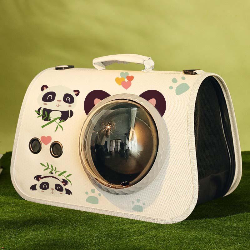 Cat Dog Bag Foldable Duffle Bag Cat Carrier Pet Carrier Foldable Duffel Bag Puppy Kitten Cage Travel Space Capsule