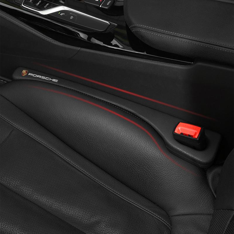 2pcs Car Seat Gap Plug Anti-Seat Leakage Chair Seat Sealing For Porsche Boxster Cayenne Panamera Macan Cayman 911 918 996 917 991