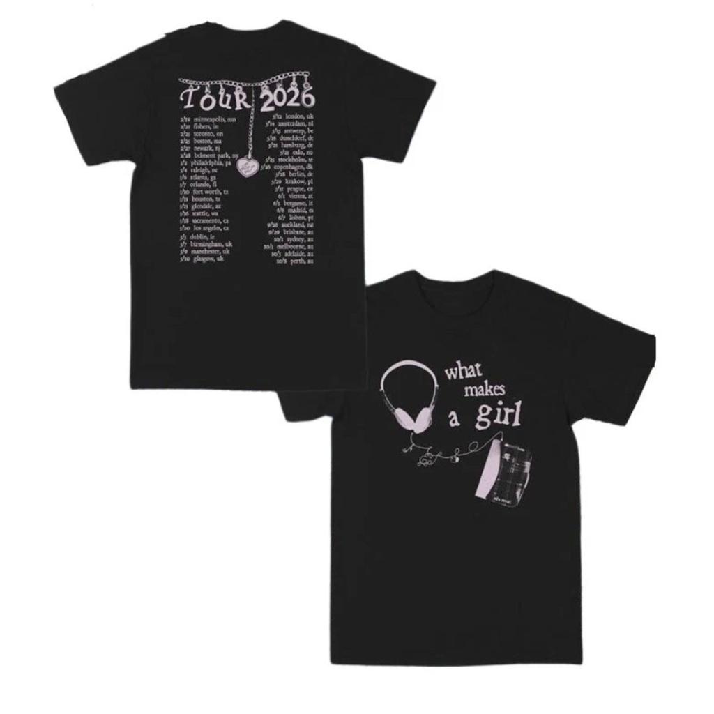 HEISS Esha Tewari Conan Gray Wishbone Welttournee T-Shirt
