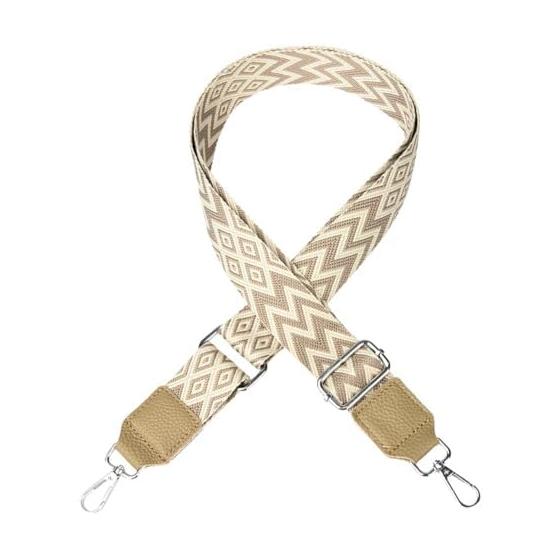 

[PreQuoro] Shoulder Strap, Wide 4cm, Genuine Leather Cotton, Crossbody Bag, Shoulder Strap, Stylish, Durable, Women s