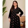 Black Viscose Silk Pakistani Suit Indian Designer Party Wear Kurta Pant Set