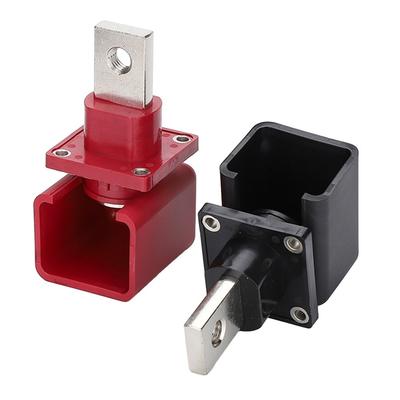 Connecteur de borne de batterie au lithium tout cuivre 2X300/400A Borne de stockage d'énergie