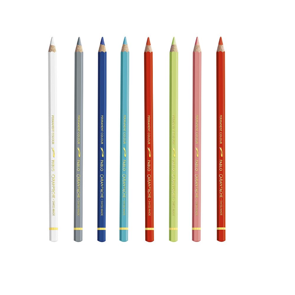 Callan Dash Pablo Colored Set 0666-330 Oil-Based Pencils, 30-Color