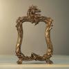 European Angel Palace Retro Mirror French Makeup Mirror Light Luxury Decorative Wall Mounted Makeup Mirror