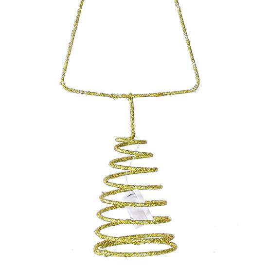 Angel Christmas Tree Topper LED Warm Light Energy-Saving Wrought Iron Angel