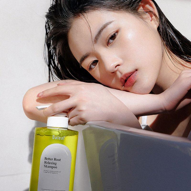 daleaf chlorella berry root relaxing shampoo 500ml 500ml