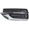 1pc Left/Right Car Front Lower Bumper Grilles Trim Chrome Cover 31663539 31663514 Compatible For Volvo XC90 2020 2021 2022 2023 2024 Parts(Left 1pc)
