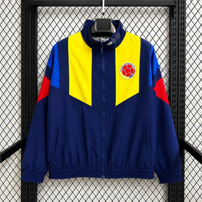 Unisex Long Windbreaker Jacket Retro Sport Coat Football Training Outdoor Casual Wear Fall Winter