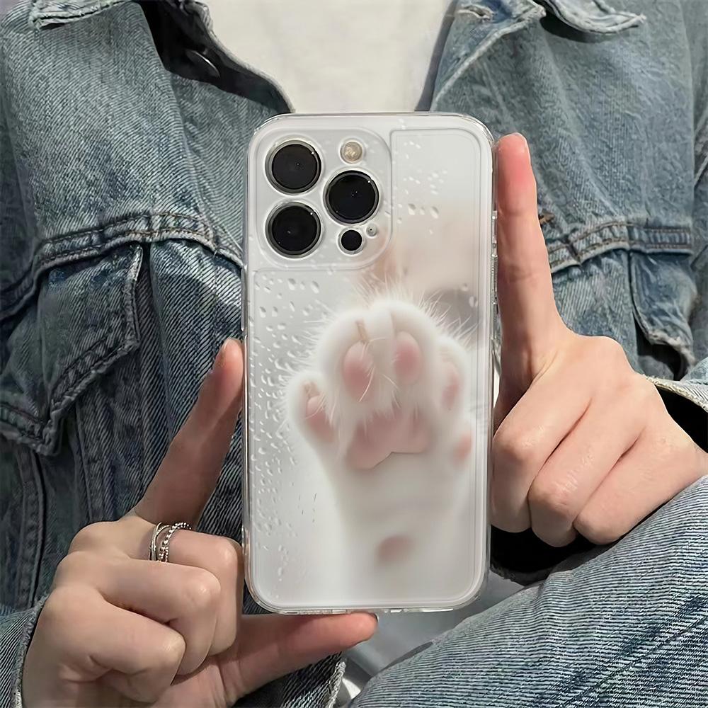 Cat Claw Phone Case For Iphone 11 Case Iphone 15 17E 13 12 14 16 Pro Max 14 Plus 17 Air 16E Soft Silicone Shockproof Cover