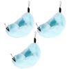 3 Sets Parrots Cage Bird Tent Bed House Hanging Hammock Hamster Nests Small Animals Accessories