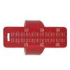 Endo Ruler Ring Aluminium Alloy Oral Gauge Endodontic Span Measure Dental InstrumentsRed