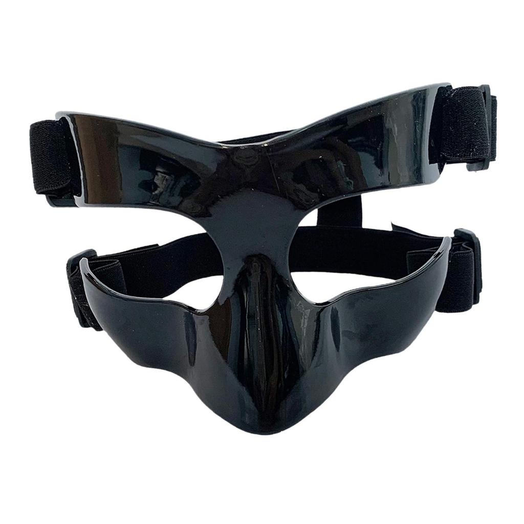 Basketball Mask, Face Nose Guard, Elastic Strap Mask for Broken Nose, Protector Shield