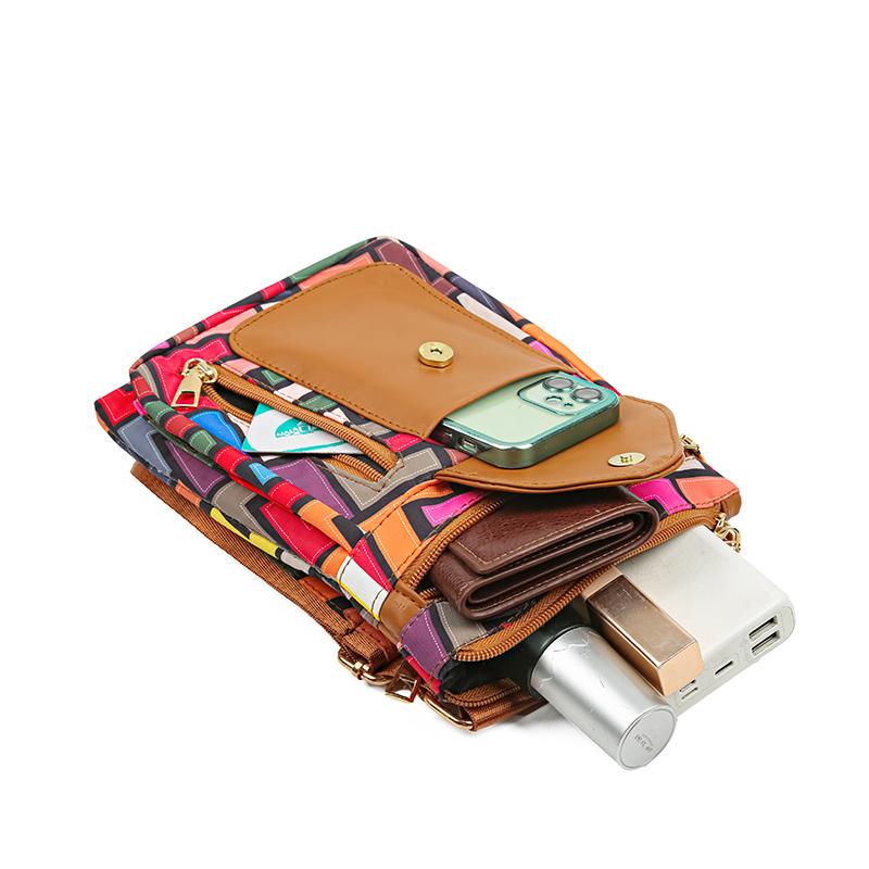 Mobile Phone Bag Women's Shoulder Crossbody Bag Waterproof Coin Purse