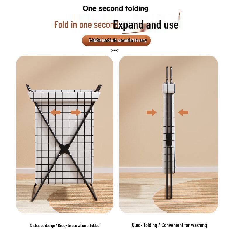 Foldable Fabric Laundry Hamper