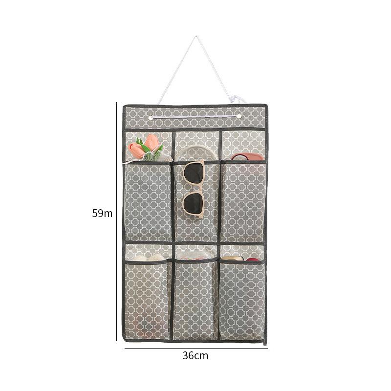 

Многослойная подвесная сумка для обуви, сумка для хранения мелочей, настенная нетканая сумка-подвеска, органайзер для обуви, утолщенная пылезащитная сумка 2 Layer