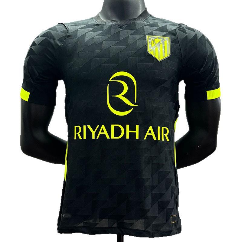Atletico Madrid 2026-2027 Away Match Jersey Mens Short Sleeve Football Uniform Bamboo Fiber