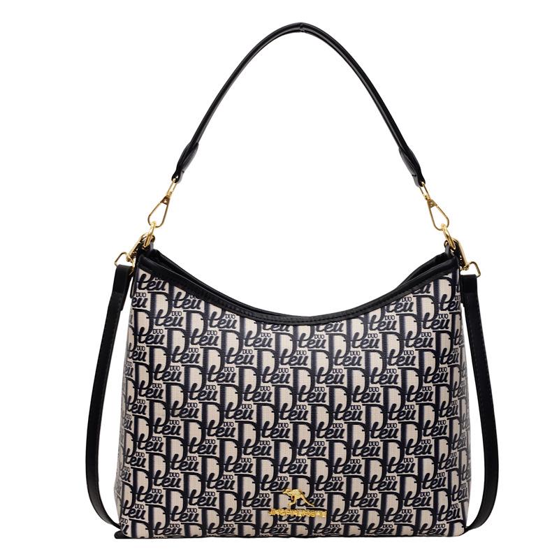 High-End Versatile Large Capacity Tote Bag: Luxury Shoulder/Crossbody Commuter Bag for Women