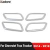 For Chevrolet Chevy Trax Tracker 2014 2015 2016 2017 2018 Matte Car Inner Door Handle Bowl Frame Cover Trim Interior Accessories