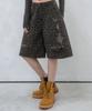 AVANDRESS Leopard Bermuda Pants