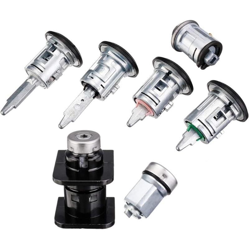 1C1A-V22050-BA YC15V22050YG High Security Car Door Lock Cylinder With Ignition Switches And Keys For MK6 4359018 4119503