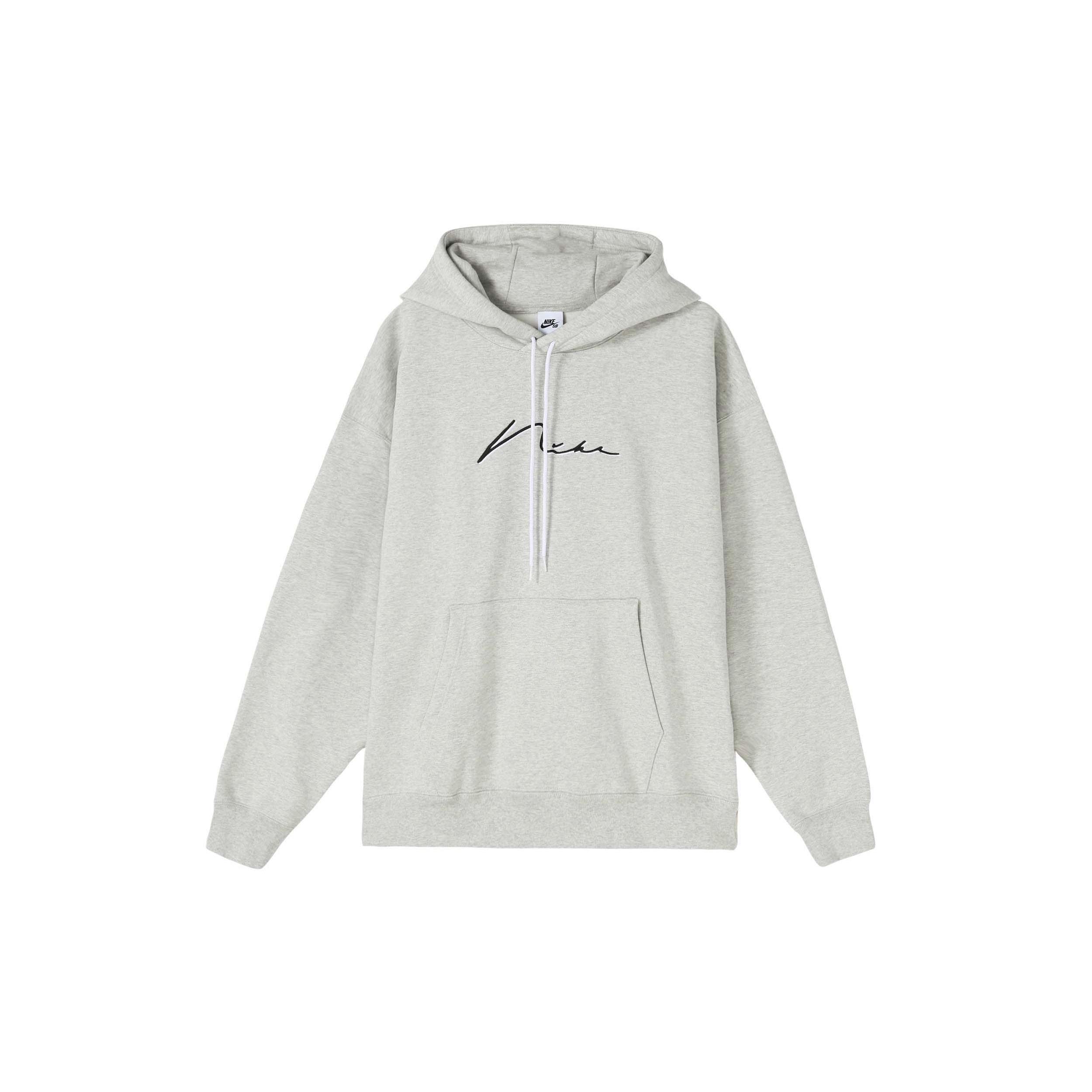 Nike Alphabet Hoodie Men s Grey DQ7317-050 M
