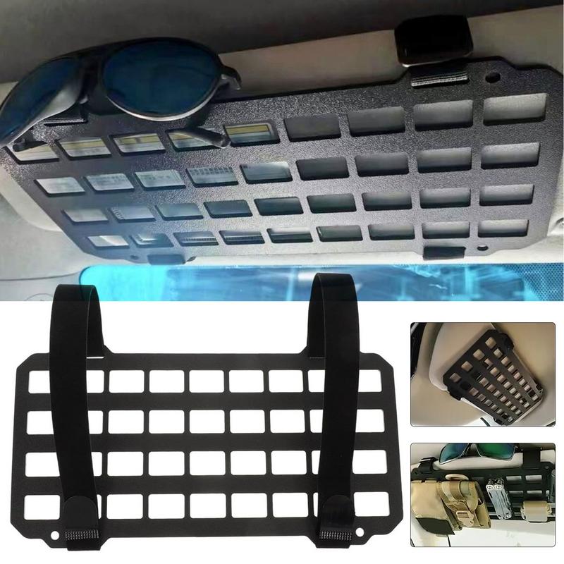 Car Visor Storage Organizer Visor Storage Car Panel Organizer Truck Visor Organizer Storage Shelf For Cars RVs Off-Road Buses