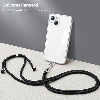 Univerzální nastavitelný řemínek na šňůrku na telefon Mobilní telefon Závěsné lano Šňůrky na krk Šňůrky proti ztrátě Příslušenství k mobilním telefonům