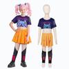 K-Pop Rumi Zoey Mira Jacket Vest Shorts Full Set for Kids Girls Funny Paries Role-playing Birthday Gifts Suit Costumes