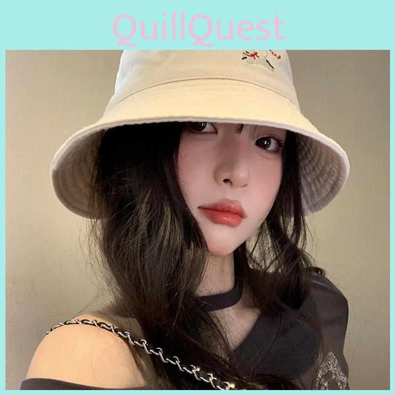 Season Spring Charming Bucket Fisherman Hat For Women Lovely Patterns Cartoon
