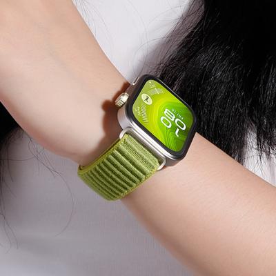 Saat Kayışı Esnek Naylon Bileklik Düz Renk Yumuşak Nefes Alabilen Yedek Saat Kayışı Huawei WATCH Fit3/Fit4/Fit4 Pro için