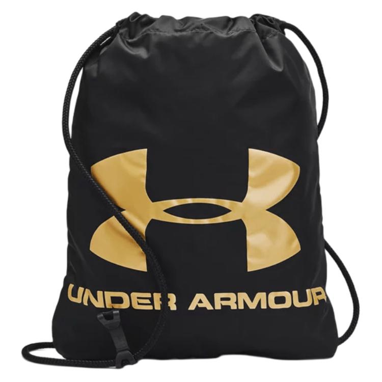 Under Armour Polyester Backpack Regular Unisex Black & Metal Gold 1240539-010