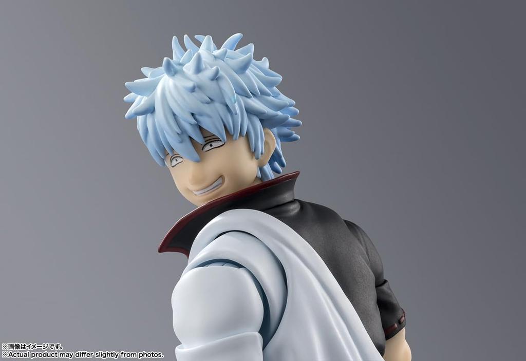 TAMASHII NATIONS S.H.Figuarts Gintama Sakata Gintoki, approximately 145mm, PVC & ABS painted action figure