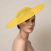 Wide Brim Vintage Fascinator Hat Big Bride Headdress Exquisite Masquerade Top Hat  Party