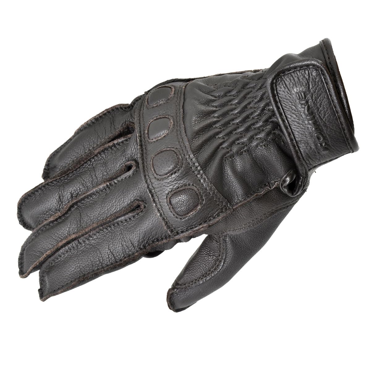 

Komine Motorcycle Vintage Leather Dark Size M for and Genuine Leather Gloves, Brown, (GK-720 411), Spring, Summer, Autumn,