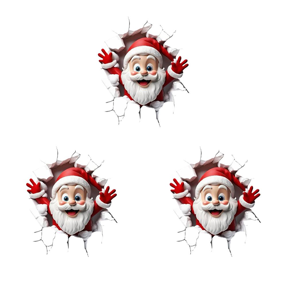 Christmas Toilet Sticker Merry Christmas Decoration for Home 2025 Pendant Xmas Sticker Ornament Navidad Natal New Year Gift 2026