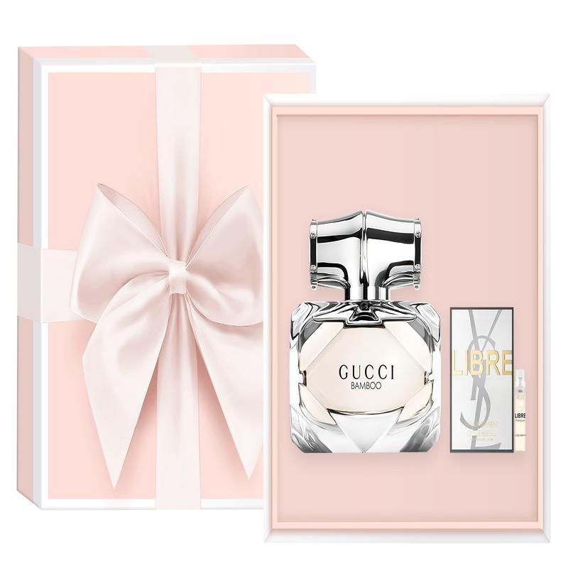 GUCCI Bamboo Rhythm Набор женских духов Туалетная вода EDT Цветочный аромат Цветочный аромат 30 мл/50 мл/75 мл Косметика коричневый