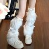 Faux Furs Leg Warmer Winter Warm Furs Boot Cuffs Cover,Party Costumes Shoe Cover