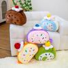 Adorable Cake Roll Plush Pillow Doll - Cute Sofa Back Cushion for Kids' Birthday Gift