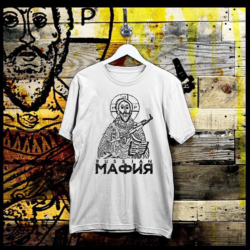 

Футболка русская мафия мафиози гангстер преступник босс мафиозо бандит хастл XL
