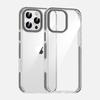 For iPhone 16E 16 Pro Plus Max Case Lens Military Drop Protection Crystal Anti-Fingerprint Non-Yellowing Cover Metal Buttons