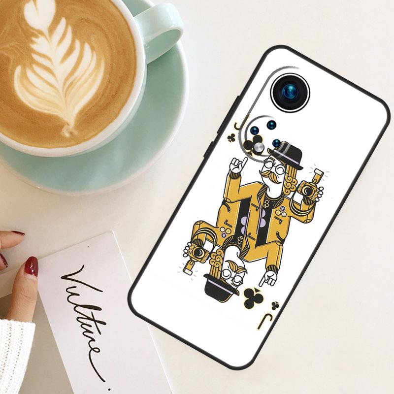 

Cartoon Character Poker For Honor Magic 7 Lite 6 8 Pro Case For Honor 200 400 50 70 90 X8c X8b X9a X9b X9c X9d Win RT Honor 400 Pro