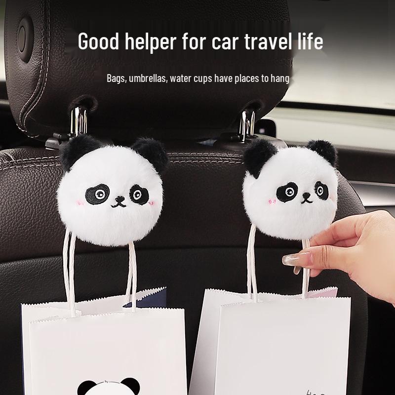 Multi-Functional Cartoon Car Seat Back Hook for Interior Storage